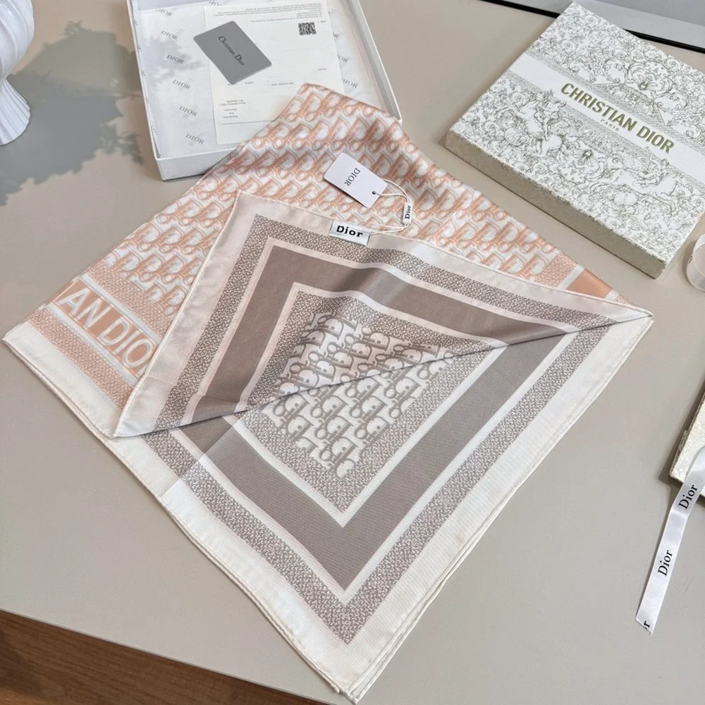 Dior Silk Square Scarf
